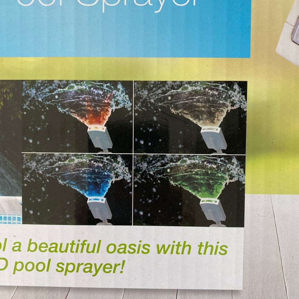 LED multi colored Pool light - Picture 3 of 6